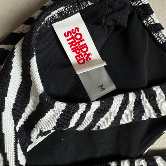 One shoulder bikini top - zebra print - Picture 2 of 2